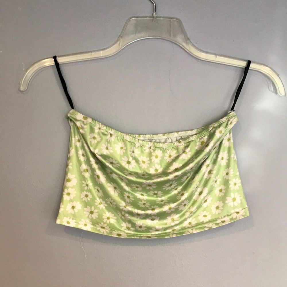 Green tube top